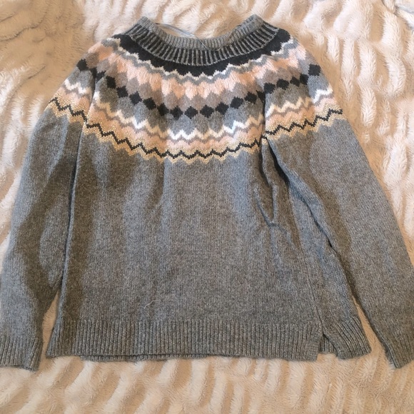 Cozy gray sweater - Picture 4 of 7